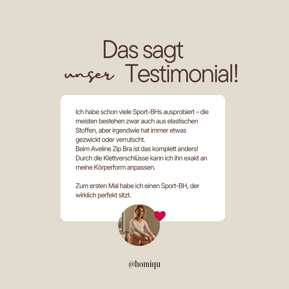 Aveline ZIP Bra